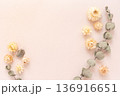 白い花の背景 136916651