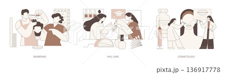 Education in aesthetics isolated cartoon vector illustrations se Education in aesthetics isolated cartoon vector illustrations se 136917778