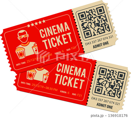 Two Cinema Tickets 136918176
