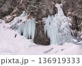 奥日光 庵滝の氷爆 136919333
