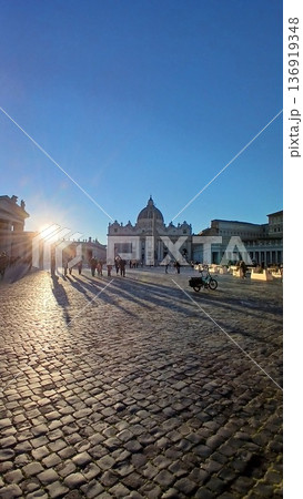 イタリアローマヴァチカンの風景 イタリアローマヴァチカンの風景 136919348