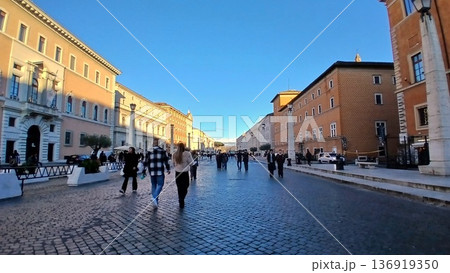 イタリアローマヴァチカンの風景 イタリアローマヴァチカンの風景 136919350