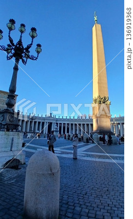 イタリアローマヴァチカン広場の風景 136919368