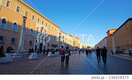 イタリアローマヴァチカンの風景 イタリアローマヴァチカンの風景 136919373