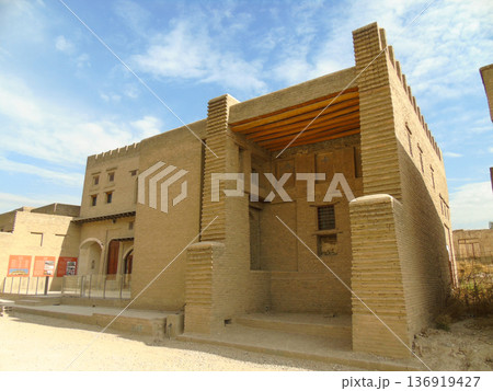 A sandstone building inside Erbil citadel in Iraq A sandstone building inside Erbil citadel in Iraq 136919427