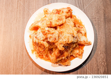 Sweet and Sour Pork (Tangsuyuk) 136920851
