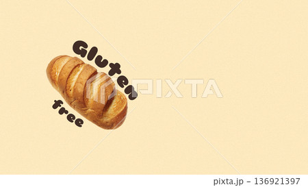 Freshly baked gluten free bread for Easter celebration and family gathering Freshly baked gluten free bread for Easter celebration and family gathering 136921397