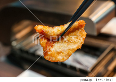 Sweet and Sour Pork (Tangsuyuk) Sweet and Sour Pork (Tangsuyuk) 136921631