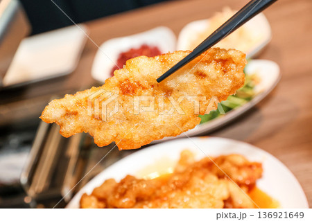 Sweet and Sour Pork (Tangsuyuk) 136921649