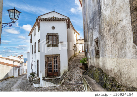 The medieval village of Marvao in the district of Portalegre, Portugal 136924184