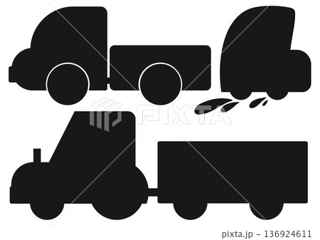 Set of cute illustration. Perfect for kids designs, posters, stickers 136924611