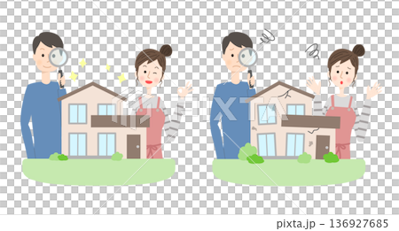 一對幸福的夫婦去看房，但失望的一家人卻發現… 136927685