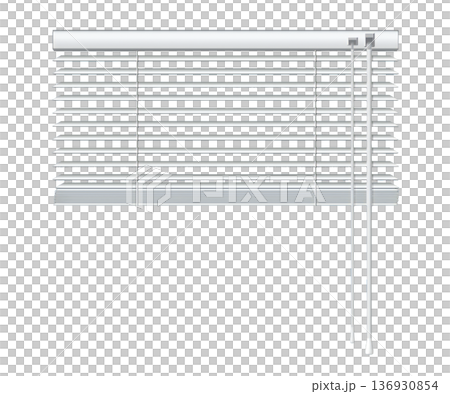 打開白色百葉窗 打開白色百葉窗 136930854