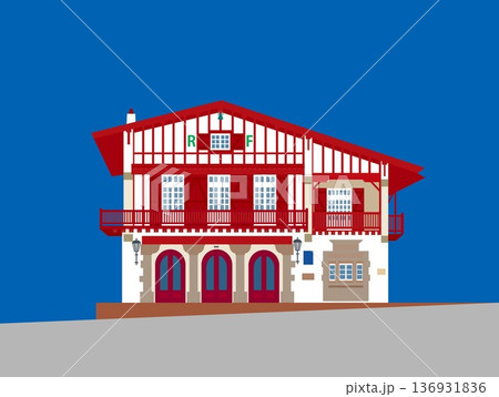 ビダール bidart バスク basque ビダール市役所 mairie de bidart ビダール bidart バスク basque ビダール市役所 mairie de bidart 136931836