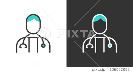 医者アイコン 医者アイコン 136932095