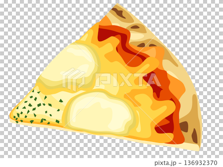 カットピザ ダブルチーズ カットピザ ダブルチーズ 136932370