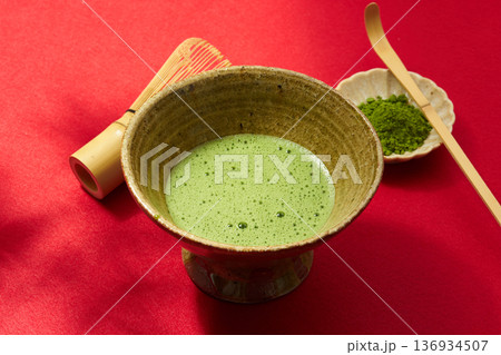 抹茶 野点のイメージ 抹茶 野点のイメージ 136934507