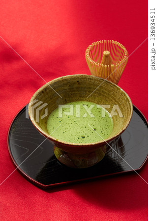 抹茶　野点のイメージ 136934511