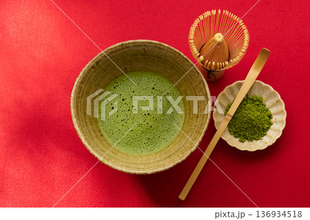 抹茶 野点のイメージ 抹茶 野点のイメージ 136934518