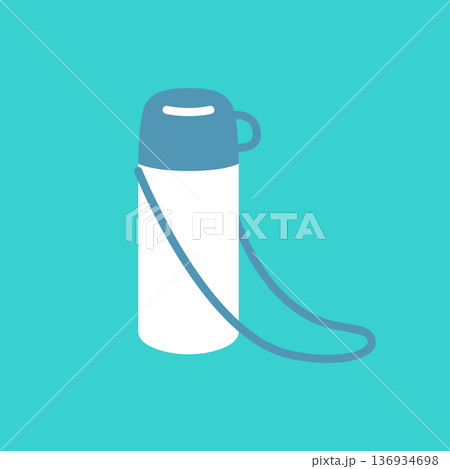 水筒のベクターアイコン 136934698