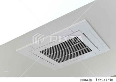 Ceiling air conditioner vent white modern interior cooling ventilation square technology climate control appliance clean grid home office building comfort airflow equipment contemporary energy Ceiling air conditioner vent white modern interior cooling ventilation square technology climate control appliance clean grid home office building comfort airflow equipment contemporary energy 136935746