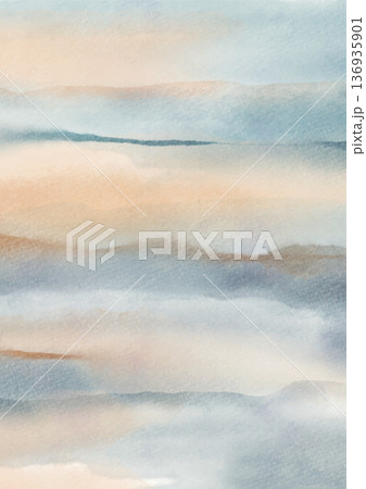 Abstract watercolor misty background vector Abstract watercolor misty background vector 136935901