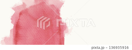 Abstract red watercolor texture vector background Abstract red watercolor texture vector background 136935916