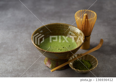 日本の抹茶 イメージ 日本の抹茶 イメージ 136936412