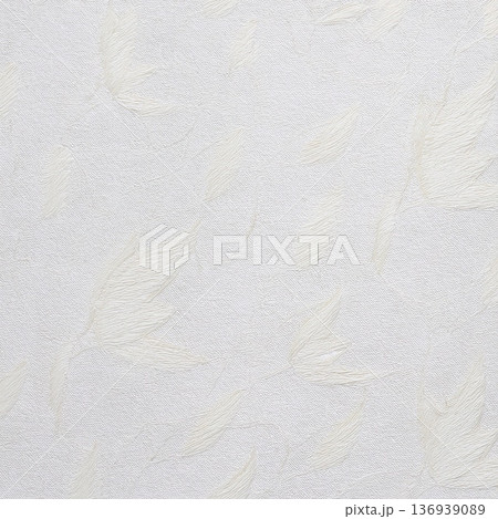 《AI画像》質感のある白い壁紙 136939089