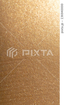 《AI画像》キラキラ輝く金色の背景素材 136940000