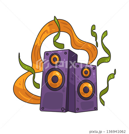 Illustration of Music Party 136941062