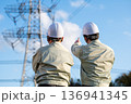 送電工事会社の技術者 136941345
