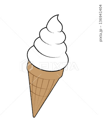 ソフトクリーム　色違いセット 136941404