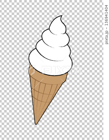 ソフトクリーム　色違いセット 136941404