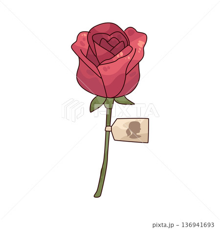 Illustration of Rose for Mom 136941693
