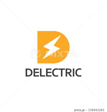 initial d electric energy logo vector template initial d electric energy logo vector template 136942263