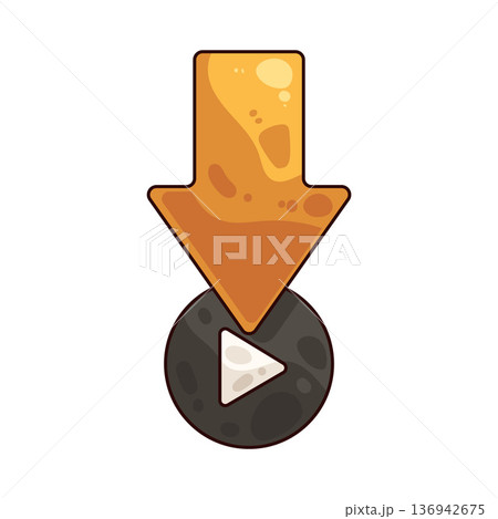 Illustration of Start Download 136942675