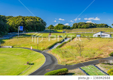 袋井市のみつかわ夢の丘公園の風景(静岡県) 136942688
