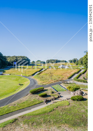 袋井市のみつかわ夢の丘公園の風景(静岡県) 136942691