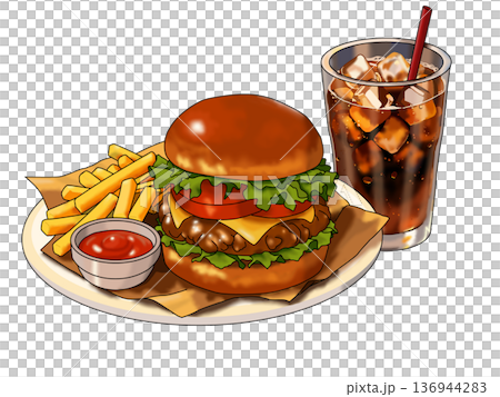 漢堡包 136944283