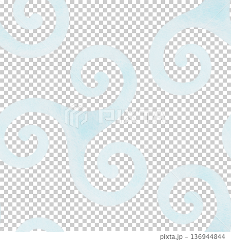 Seamless pattern of Triskele Celtic symbol in soft blue pink hues with subtle paper texture.Irish spiritual design with gentle washes for Irish stationary,mystical branding,traditional festive Seamless pattern of Triskele Celtic symbol in soft blue pink hues with subtle paper texture.Irish spiritual design with gentle washes for Irish stationary,mystical branding,traditional festive 136944844