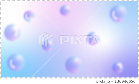 Abstract background material of pastel gradient and blurred circles Abstract background material of pastel gradient and blurred circles 136946056
