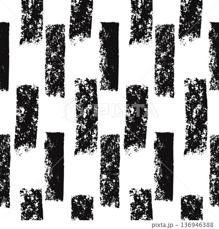 Handmade lines grid charcoal seamless pattern. Black graphite pencil endless bg cover wall. Hand drawn mini streaks grunge texture. Vector repeat background illustration Handmade lines grid charcoal seamless pattern. Black graphite pencil endless bg cover wall. Hand drawn mini streaks grunge texture. Vector repeat background illustration 136946388