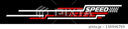 Race car, drift motorsport sticker or label. Drift racing competition label, speed drive championship vector tag. Motocross and car race motorsport stripe patch or rally decal red and white sticker Race car, drift motorsport sticker or label. Drift racing competition label, speed drive championship vector tag. Motocross and car race motorsport stripe patch or rally decal red and white sticker 136946769