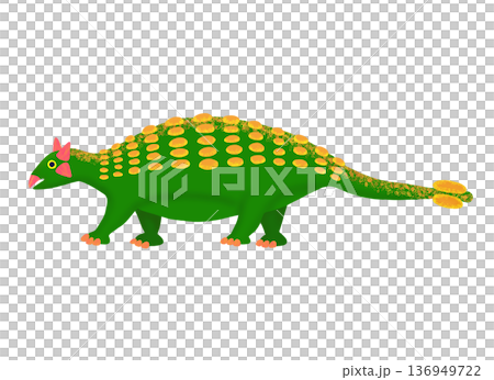 Ankylosaurus image, green colorful dinosaur illustration, clip art, illustration, png Ankylosaurus image, green colorful dinosaur illustration, clip art, illustration, png 136949722