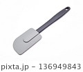 シリコンスパチュラ 白背景のキッチン用品 136949843