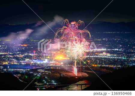 天空の特等席。あの夜の感動を、永遠の一枚に。八代全国花火競技大会(さかもと八竜天文台) 136950466