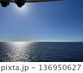 クルーズ船から見た海 136950627