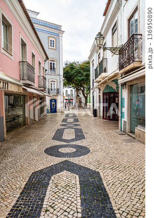 Traditional colorful houses in Lagos, Portugal Traditional colorful houses in Lagos, Portugal 136950890