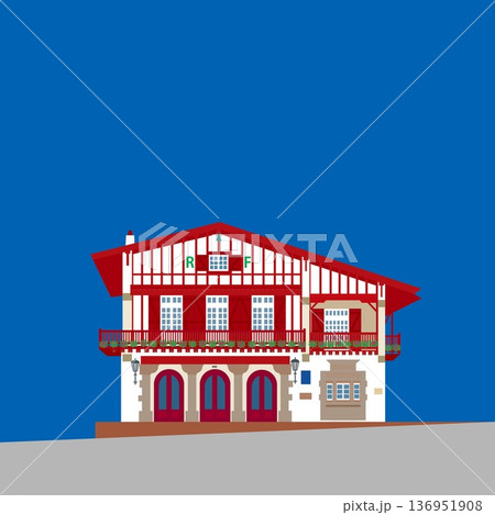 ビダール bidart ビダール市役所 mairie de bidart バスク basque ビダール bidart ビダール市役所 mairie de bidart バスク basque 136951908